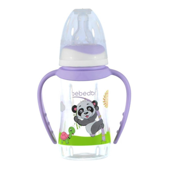 Bebedor Desenli Pp Kulplu Biberon 125 ML - Resim 2