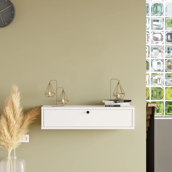 L'occi Concept Cosmia 80 cm Dresuar Beyaz CS1-W ürün görseli 1