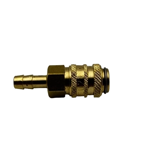 Pnömatik Sarı Stoper Otomatik Rekor Hortum Gövde T21 - 8mm ürün görseli 1