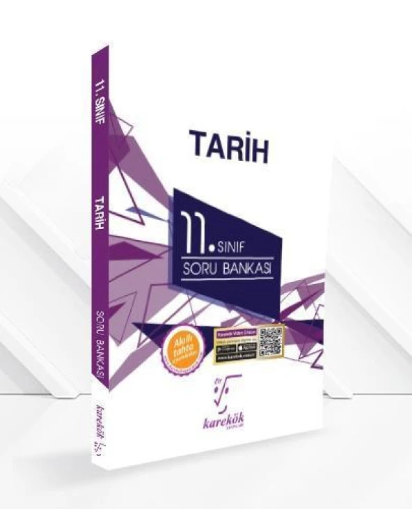 11.Sınıf Tarih Soru Bankası Karekök Yayınları ürün görseli 1
