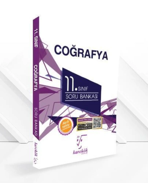 11.Sınıf Coğrafya Soru Bankası Karekök Yayınları ürün görseli 1