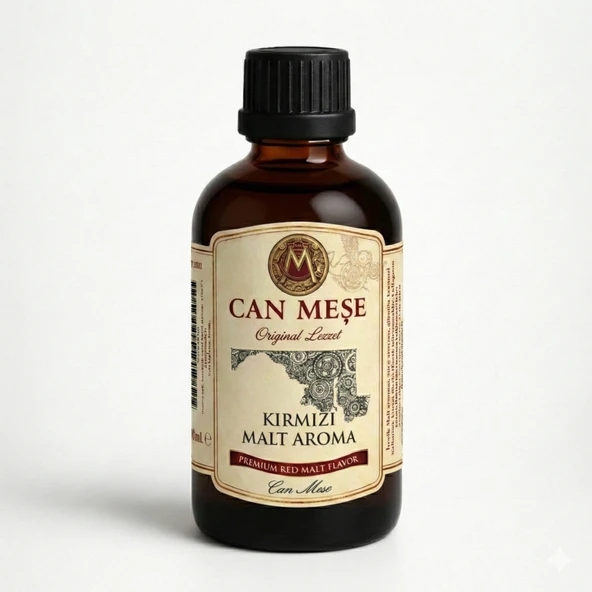 Kırmızı Malt Aroması - Orijinal Lezzet - Hazır Karışım Malt Aroması 100 ml (5 LİTRE IÇİN UYUMLUDUR) ürün görseli 1