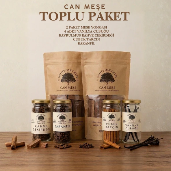 Amerikan Meşe Yongası Cipsi Çubuğu Tam Set ürün görseli 1