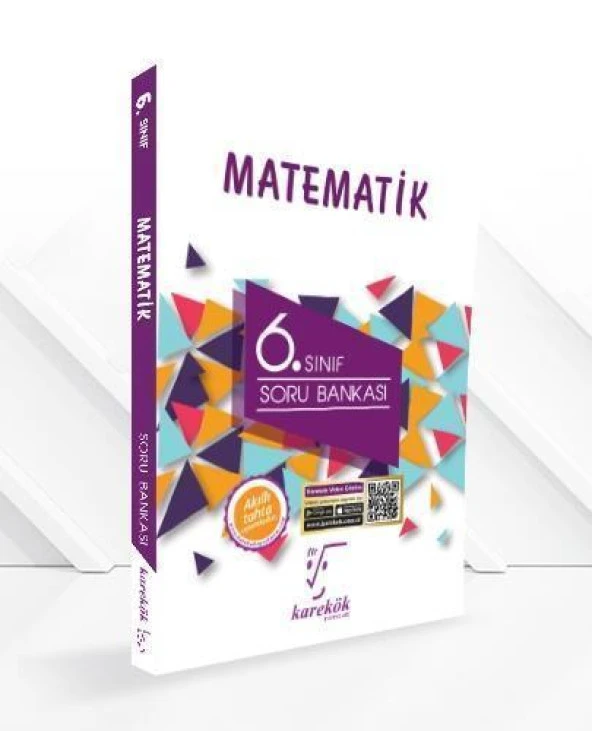 6.Sınıf Matematik Soru Bankası Karekök Yayınları ürün görseli 1