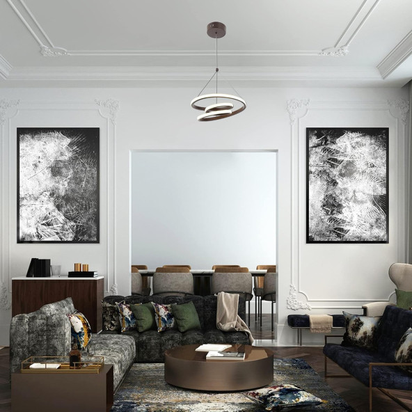 Lucea BENESSE KAHVE LEDLI SARKIT 50W 3000K - Resim 4