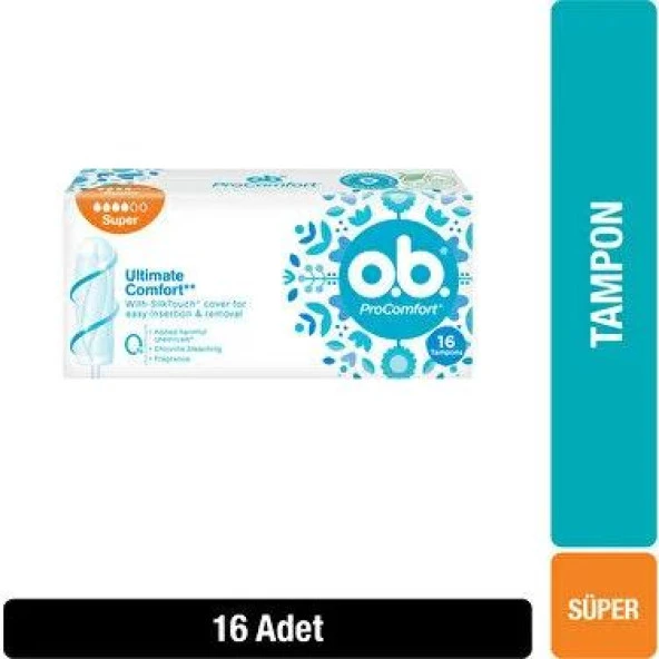 O.B TAMPON ULTİMATE SÜPER 16'LI ürün görseli 1