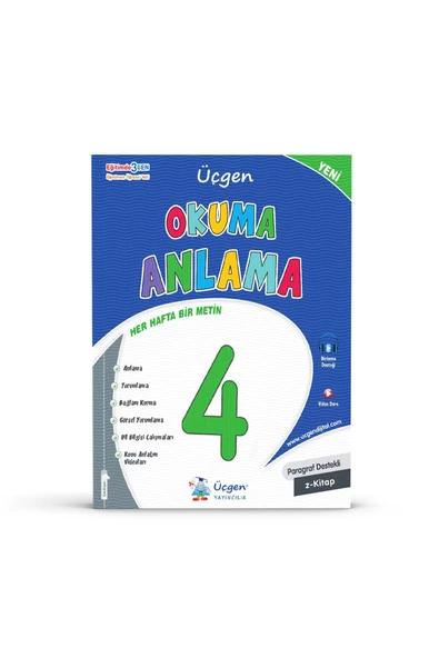 4. Sınıf Türkçe Okuma Anlama ürün görseli 1