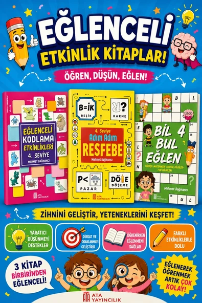 Ata 4.Sınıf Kodlama + Resfebe + Bil Bul Eğlen ürün görseli 1