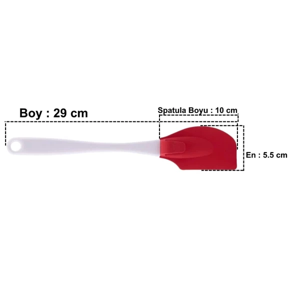 Silikon Büyük Spatula - Resim 5