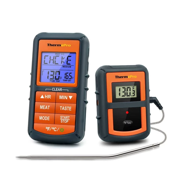 ThermoPro TP-07S Kablosuz Saplamalı Gıda Barbekü Termometresi ürün görseli 1