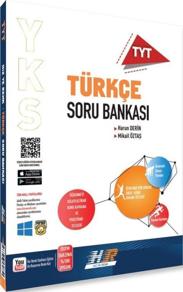 TYT Türkçe Soru Bankası Hız ve Renk Yayınları ürün görseli 1