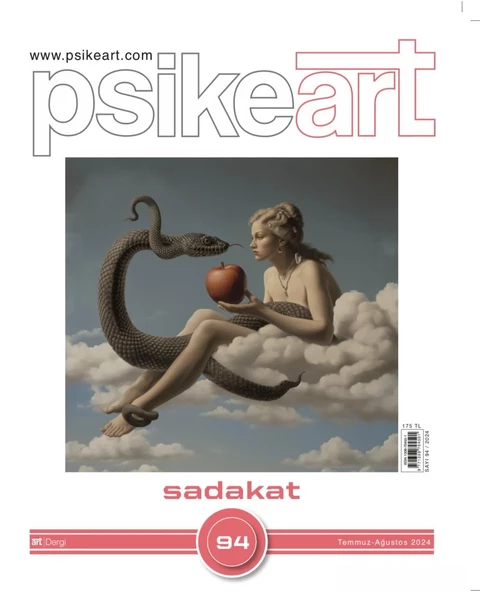 Psikeart Dergi 94.Sayı Temmuz-Ağustos 2024 ürün görseli 1
