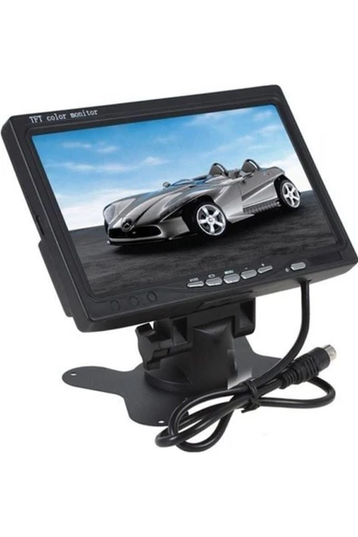 Technozi 7" Tft-led Araç Içi Geri Görüş Kamerası Uyumlu Monitör ürün görseli 1