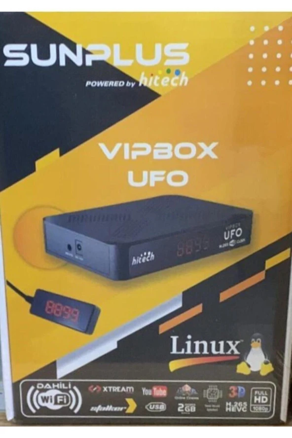 Sunplus Vipbox Ufo Uydu Alıcısı ürün görseli 1