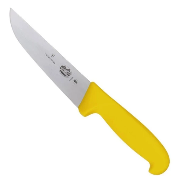Victorinox Fibrox 20cm Kasap Kelle Bıçağı 5.5208.20 Sarı ürün görseli 1