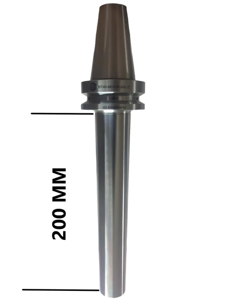 BBT40 MCA16 - 200 BOY VİDALI TUTUCU M16X200 BOY VİDALI TUTUCU 20.000 devir balans alınmıştır ürün görseli 1