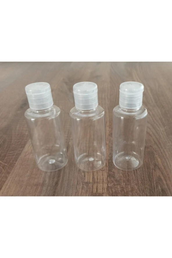 10 Adet 50 Ml Boş Şişe Likit Mürekkep Kolonya Dezenfektan Şişesi ürün görseli 1