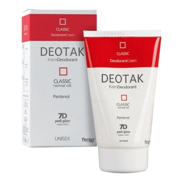 Deotak Classic Unisex Krem Deodorant 35 ML ürün görseli 1