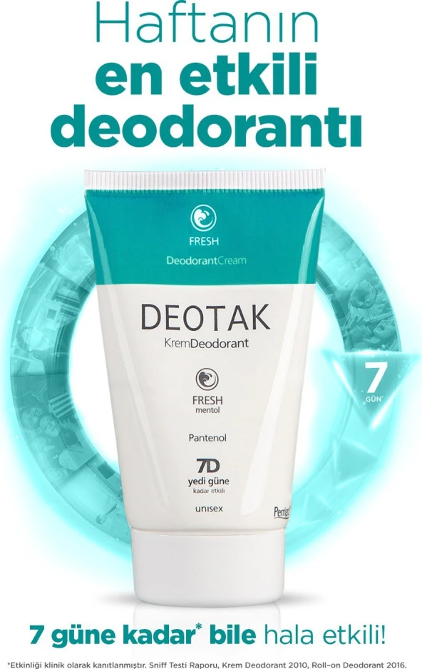 Deotak Krem Deodorant Fresh 35ml - Resim 4