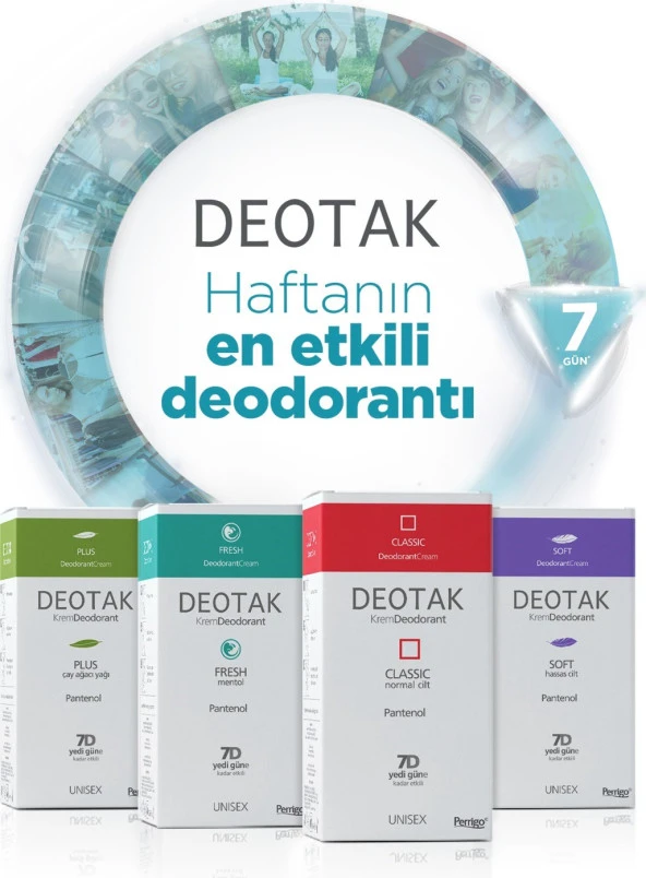 Deotak Krem Deodorant Fresh 35ml - Resim 5