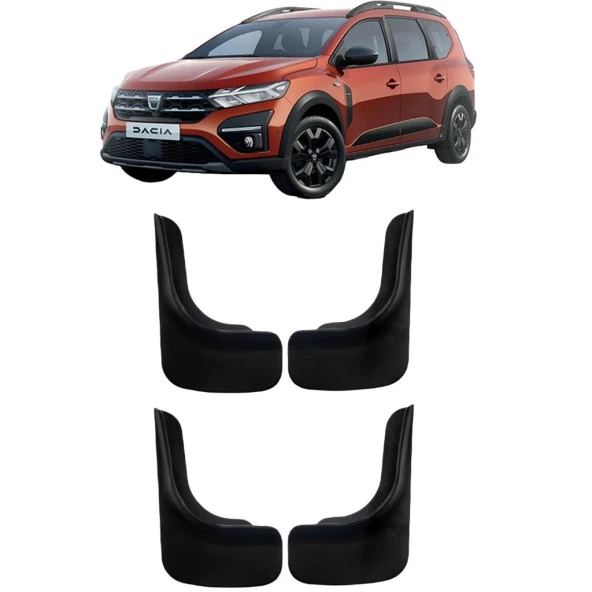 Dacia Jogger 4'lü Set (Ön Arka) Paçalık Çamurluk Tozluk DAC0UX013 ürün görseli 1
