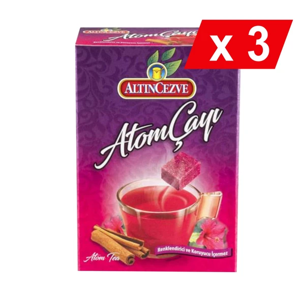 Altıncezve Atom Küp Çay 140 G - 3LÜ PAKET ürün görseli 1