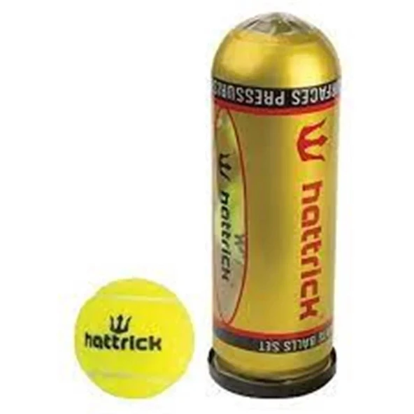 HATTRICK TP650 TENİS TOPU 3LÜ ürün görseli 1