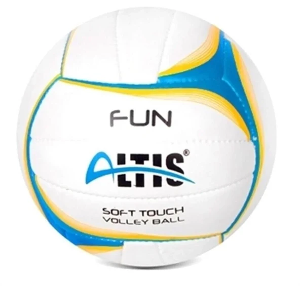 ALTIS FUN VOLEYBOL TOPU NO5 SARI MAVİ BEYAZ ürün görseli 1