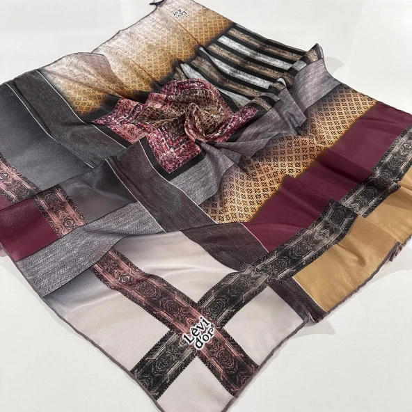 Levi'dor Soft Kristal Eşarp Yeni Sezon LTS0209 ürün görseli 1