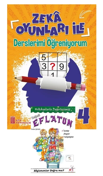 Ata 4.Sınıf Zekâ Oyunları ile Derslerimi Öğreniyorum ürün görseli 1