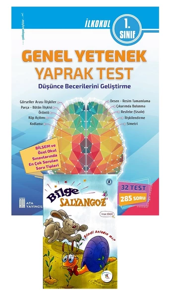 Ata 1.Sınıf Genel Yetenek Yaprak Test ürün görseli 1