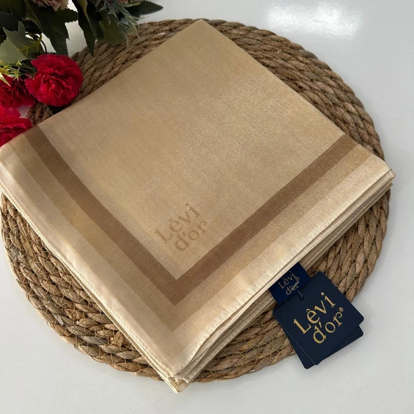 Levi'dor Kehribar Eşarp Moka LTR0215 ürün görseli 1