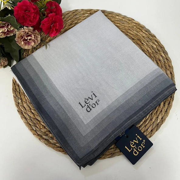 Levi'dor Kehribar Eşarp Gümüş LTR0226 ürün görseli 1