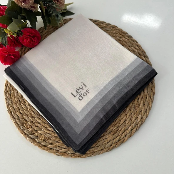Levi'dor Kehribar Eşarp Ekru LTR0213 ürün görseli 1