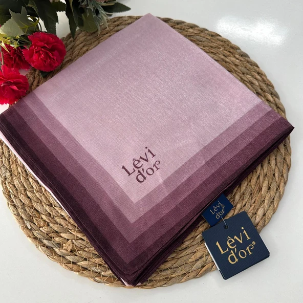 Levi'dor Kehribar Eşarp Gül Kurusu LTR0216 ürün görseli 1