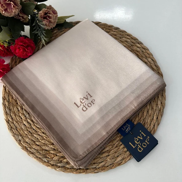 Levi'dor Kehribar Eşarp Kemik LTR0209 - Resim 3