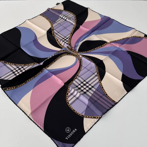 Vissona Twill İpek Eşarp IPK0509 ürün görseli 1