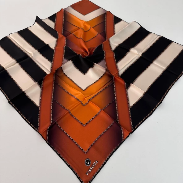 Vissona Twill İpek Eşarp IPK3309 ürün görseli 1