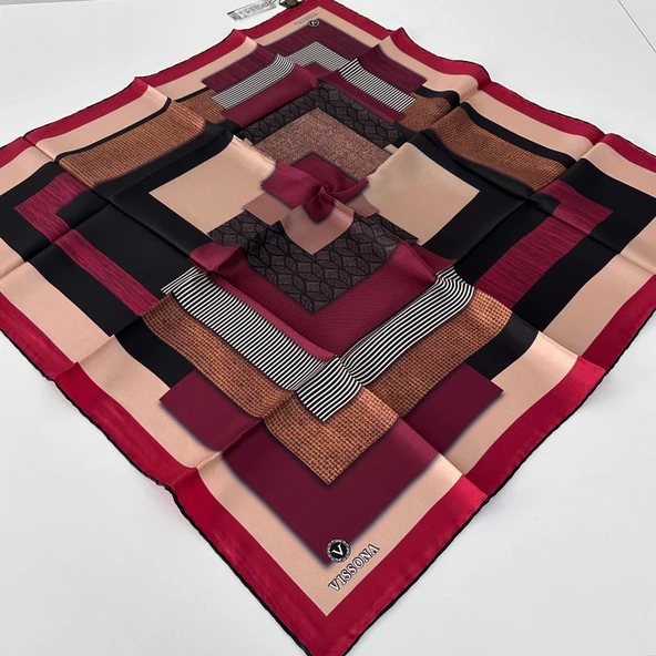 Vissona Twill İpek Eşarp IPK3202 ürün görseli 1