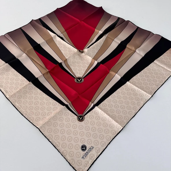 Vissona Twill İpek Eşarp IPK3107 ürün görseli 1