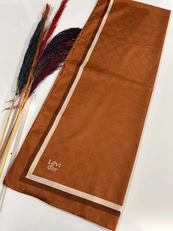 Levidor Premium Monogram Şal JZ0105 ürün görseli 1