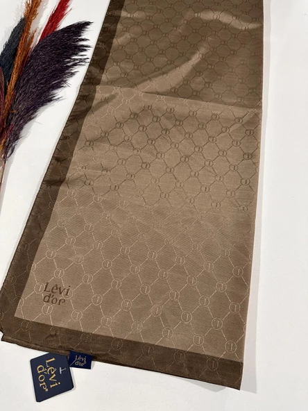 Levidor Premium Monogram Şal JZ0213 ürün görseli 1