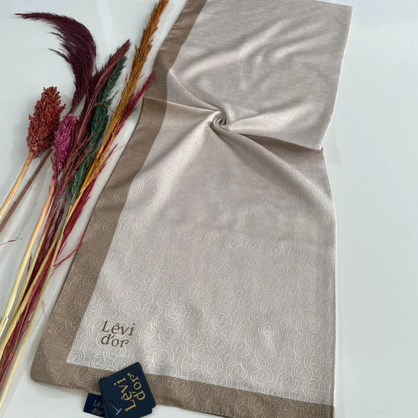 Levidor Premium Monogram Şal JZ0418 ürün görseli 1