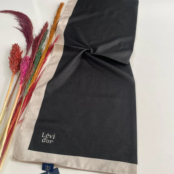 Levidor Premium Monogram Şal JZ0433 ürün görseli 1