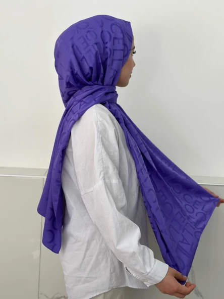 Locella Jakar Şal Eflatun JSL1108 - Resim 2