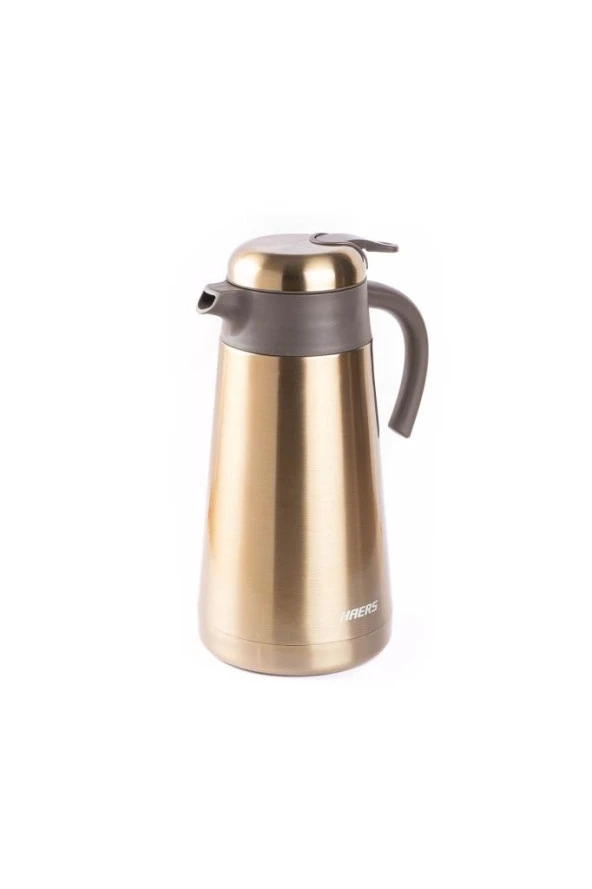 HAERS GOLD PASLANMAZ ÇELİK ÇAY TERMOSU 2.2LT ürün görseli 1