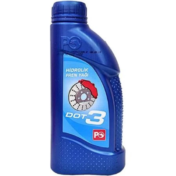Petrol Ofisi Hidrolik Fren Yağı Dot 3 500 Ml 20 Adet ürün görseli 1