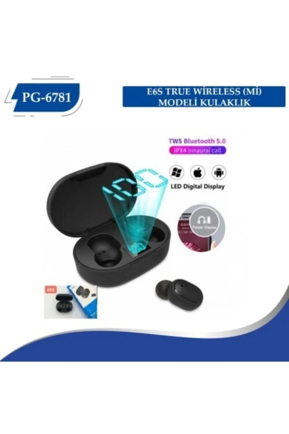 E6s True Wireless (mi) Modeli Kulaklık - Resim 2
