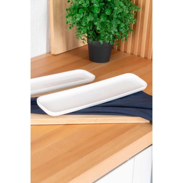 Acar Pure Royal 36 cm Dikdörtgen Kayık Tabak 6 Adet SCT-05406 ürün görseli 1