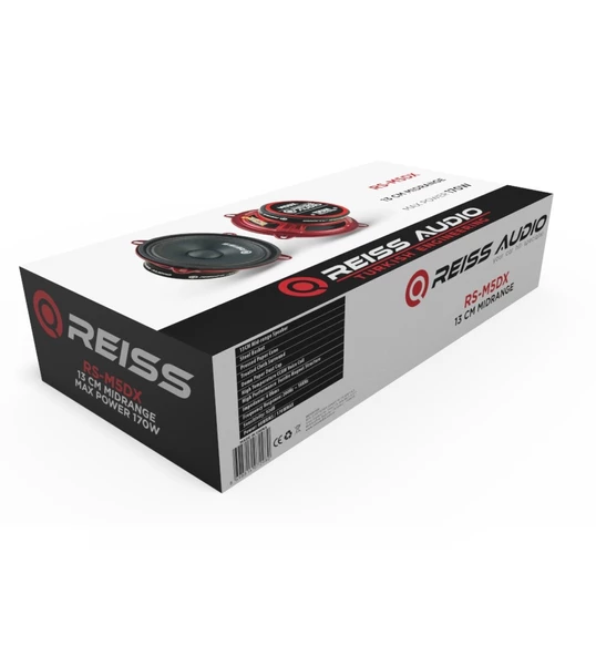 Reiss Audio Rs-M5Dx 170 Watt 13 Cm Midrange Hoparlör Takımı ürün görseli 1